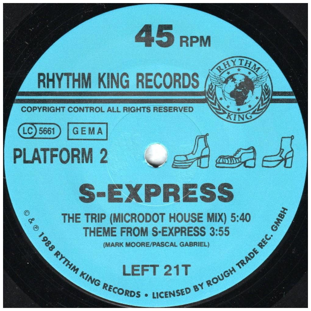 S-EXPRESS - THEME FROM S-EXPRESS | 12'' MAXI SINGLE USADO