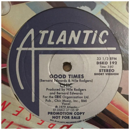 CHIC - GOOD TIMES | 12" MAXI SINGLE VINILO USADO