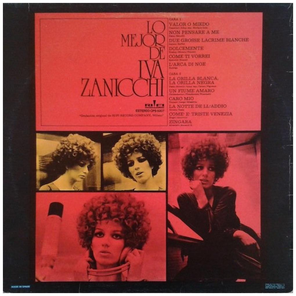 IVA ZANICCHI - LO MEJOR | VINILO USADO
