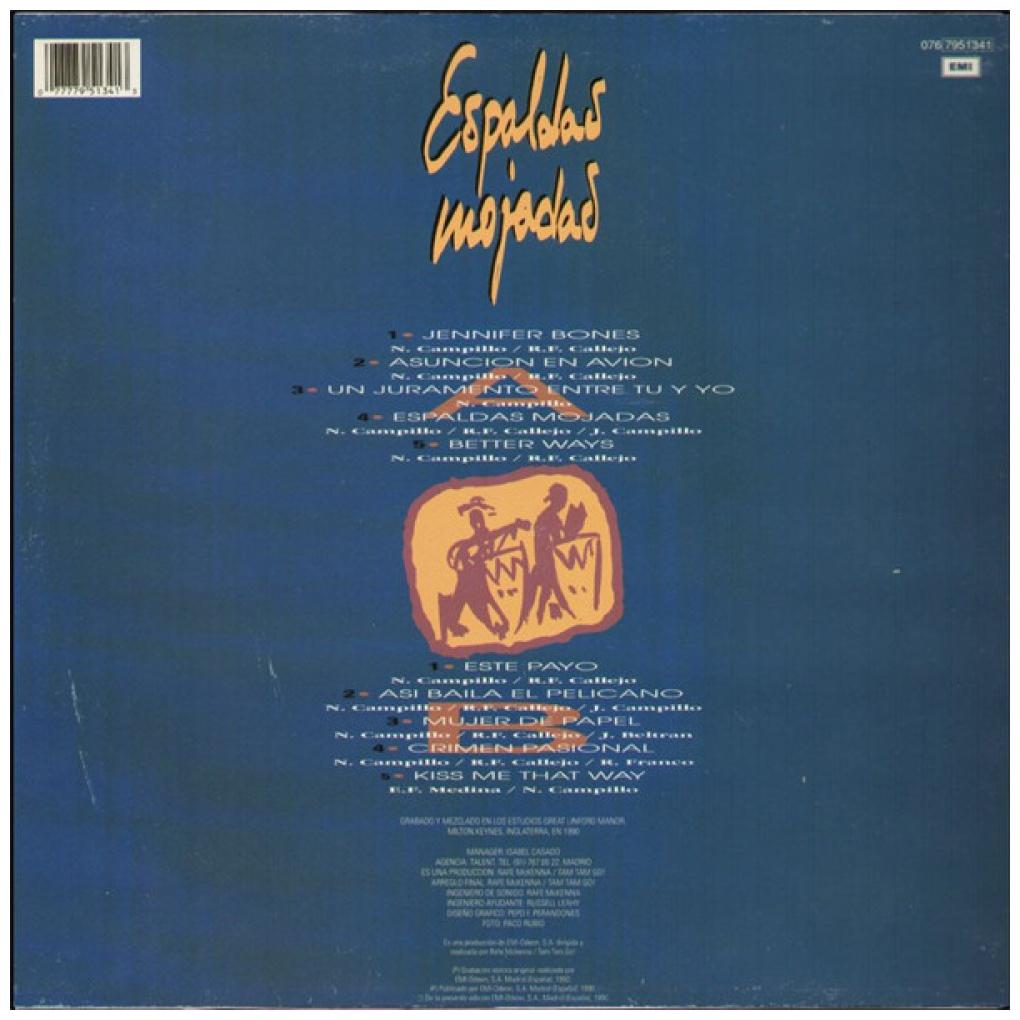 TAM TAM GO - ESPALDAS MOJADAS | VINILO USADO