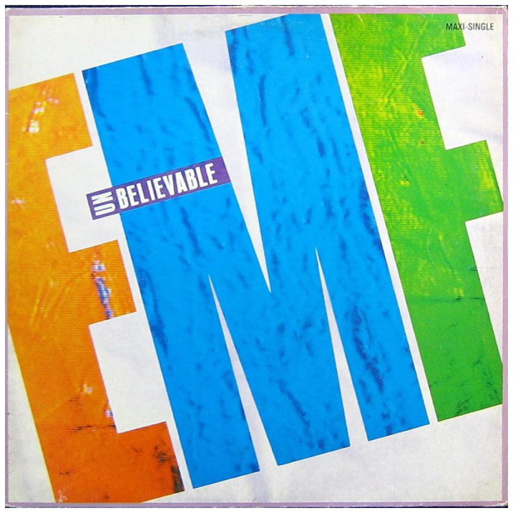 EMF - UNBELIEVABLE | 12'' MAXI SINGLE USADO