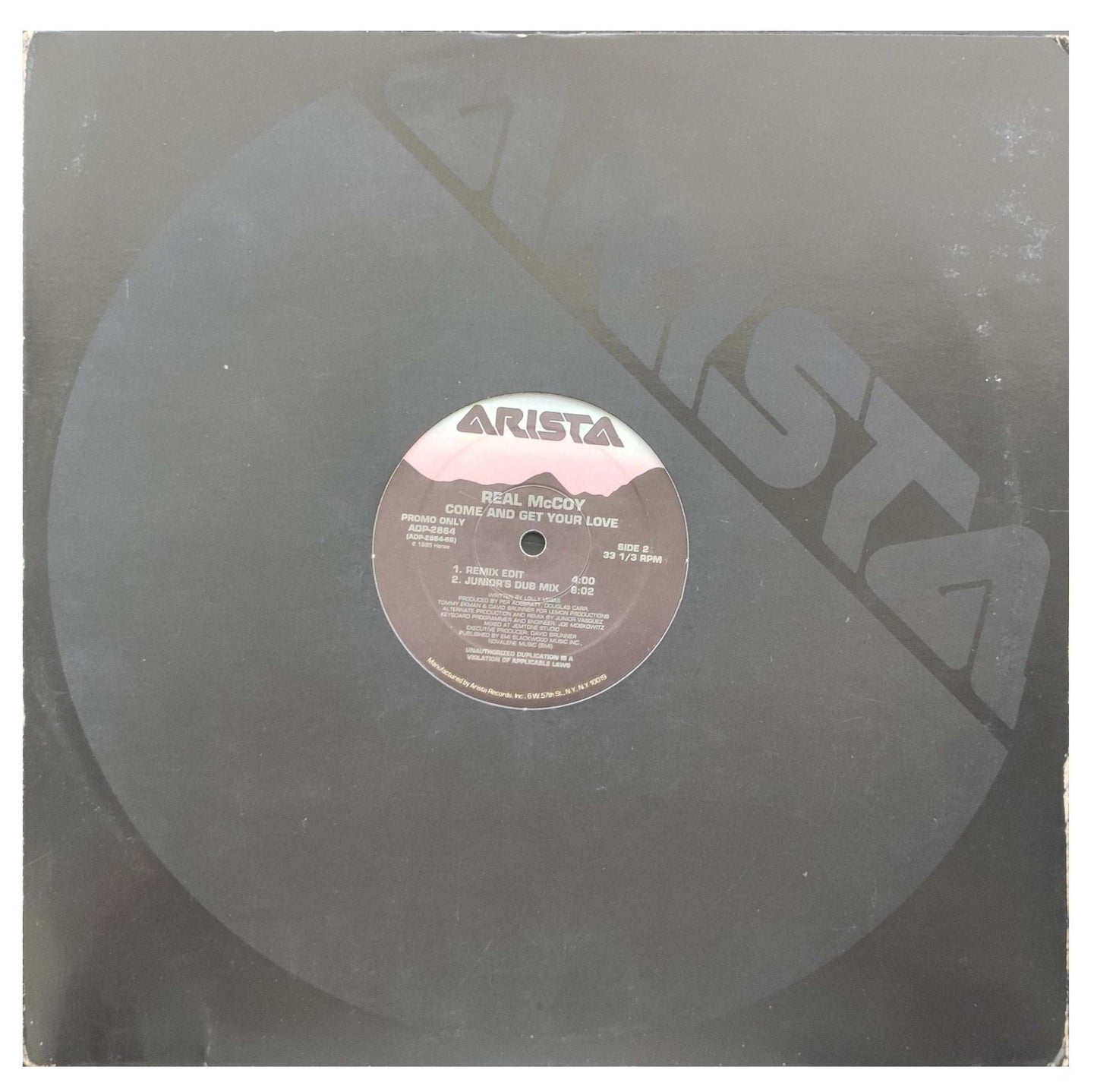 REAL MCCOY  -  COME AND GET YOUR LOVE | 12" MAXI SINGLE USADO