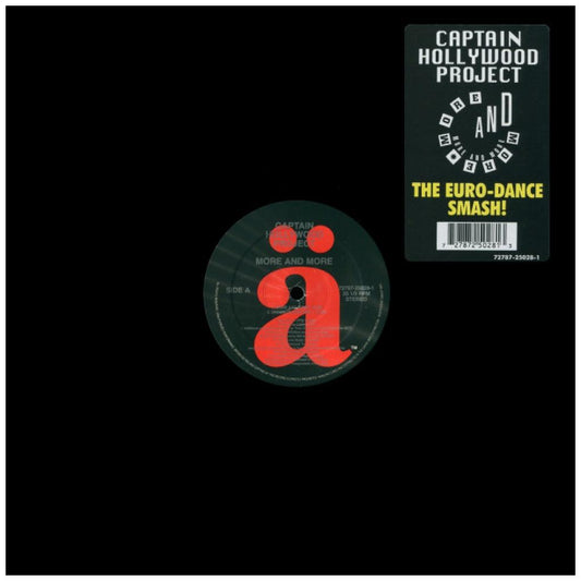 CAPTAIN HOLLYWOOD PROJECT - MORE AND MORE | 12'' MAXI SINGLE USADO