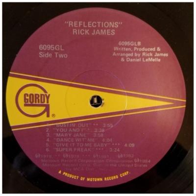 RICK JAMES - REFLECTIONS | VINILO