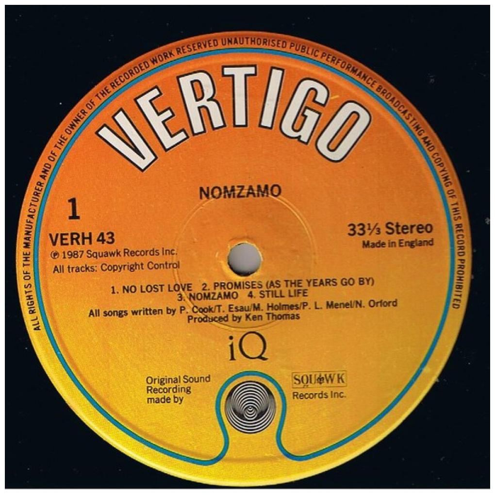 IQ - NONZAMO | VINILO USADO
