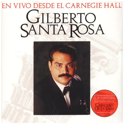 GILBERTO SANTA ROSA - EN VIVO DESDE EL CARNEGIE HALL (3LP) (150GRS/GATEFOLD) | VINILO