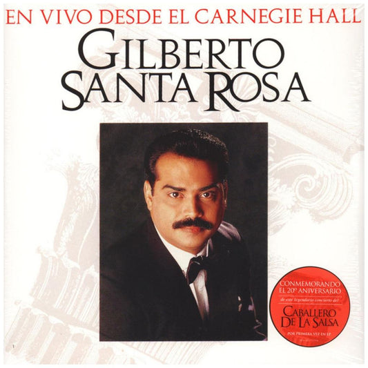 GILBERTO SANTA ROSA - EN VIVO DESDE EL CARNEGIE HALL (3LP) (150GRS/GATEFOLD) | VINILO