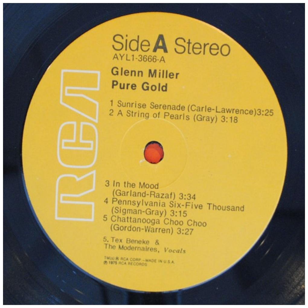 GLEN MILLER - PURE GOLD | VINILO USADO