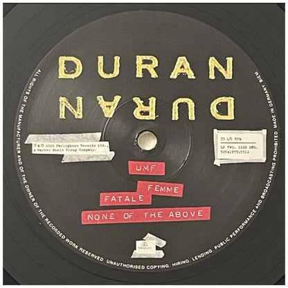 DURAN DURAN - THE WEDDING ALBUM (2LP) | VINILO USADO