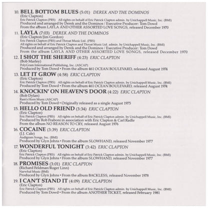 ERIC CLAPTON - CREAM OF ERIC CLAPTON | CD