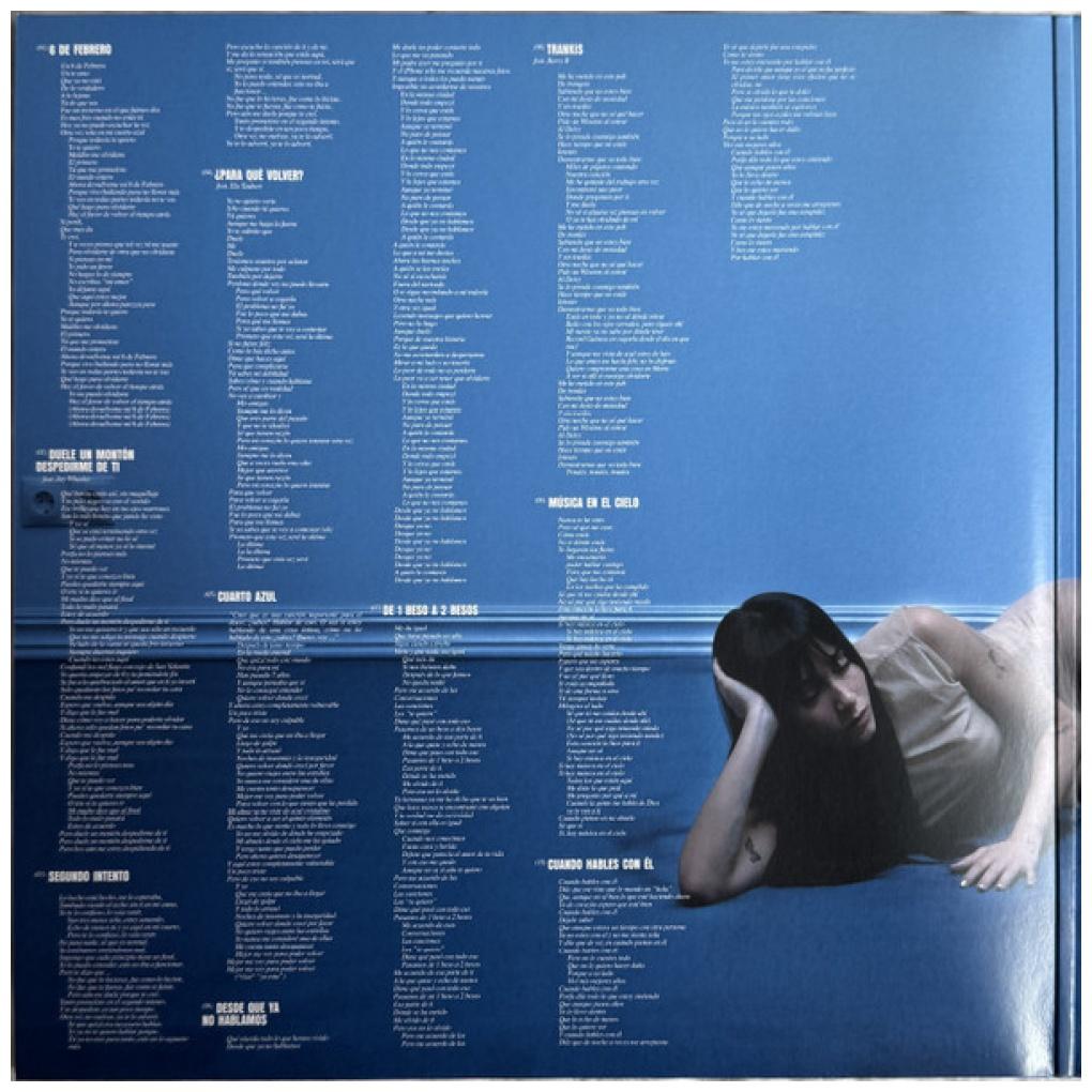 AITANA - CUARTO AZUL (BLUE VINYL)) | VINILO
