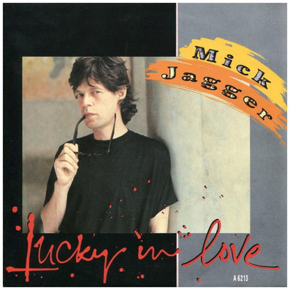 MICK JAGGER - LUCKY IN LOVE | 7" SINGLE USADO