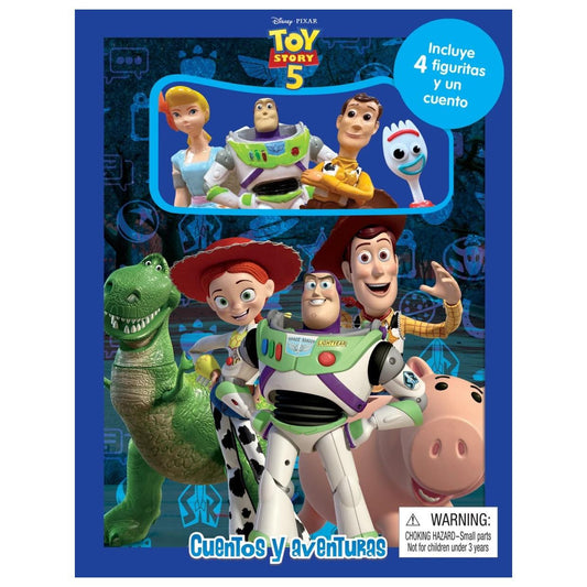 DISNEY TOY STORY 5 CUENTOS Y AVENTURAS (TAPA RÚSTICA) - DISNEY
 | LIBRO