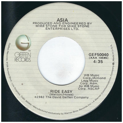 ASIA - HEAT OF THE MOMENT | 7" SINGLE USADO