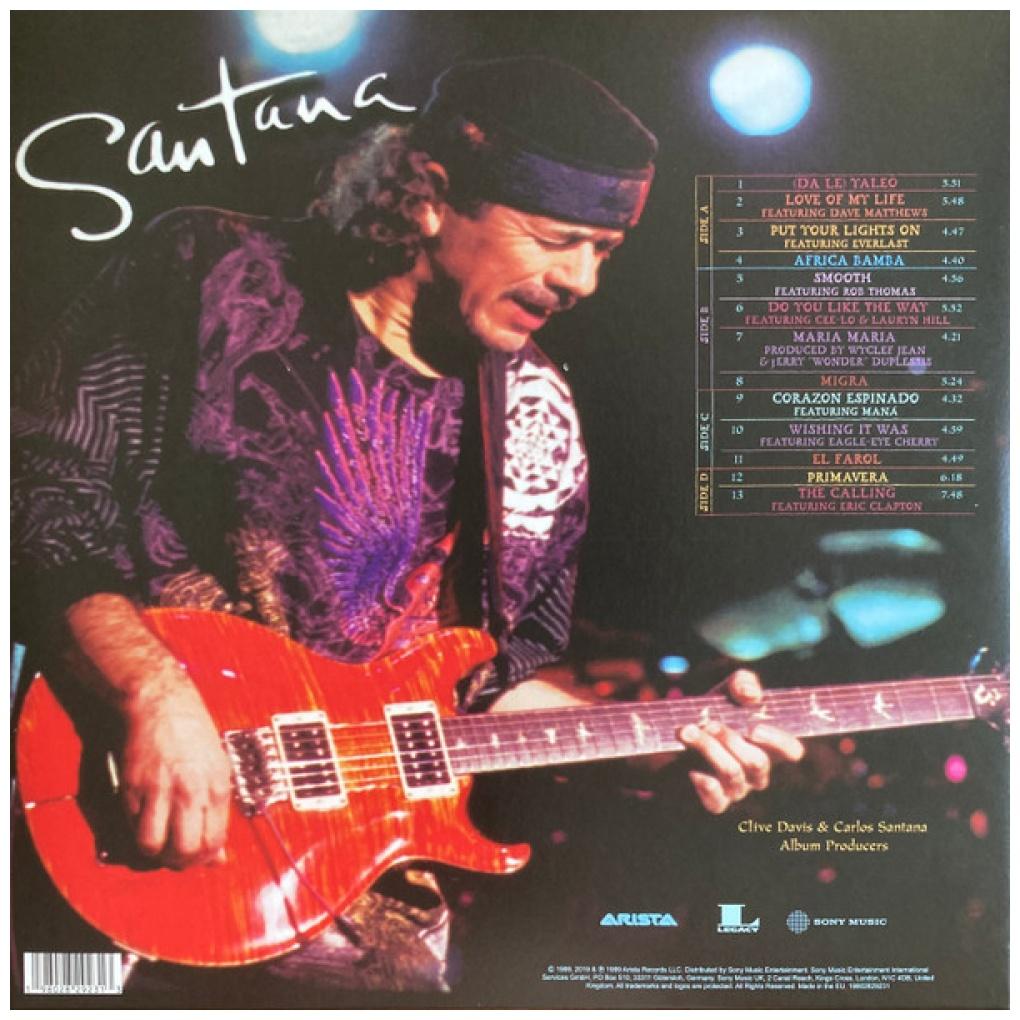 SANTANA - SUPERNATURAL (VINYL COLOURED BLUE) -2LP | VINILO