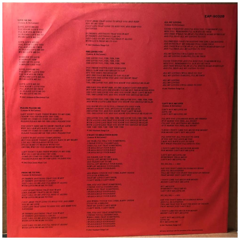THE BEATLES - 1962-1966 (2LP) (JAPAN EDITION) (THE RED ALBUM) | VINILO USADO