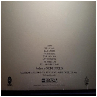 GRAND FUNK RAILROAD - WE'RE AN AMERICAN BAND | VINILO USADO