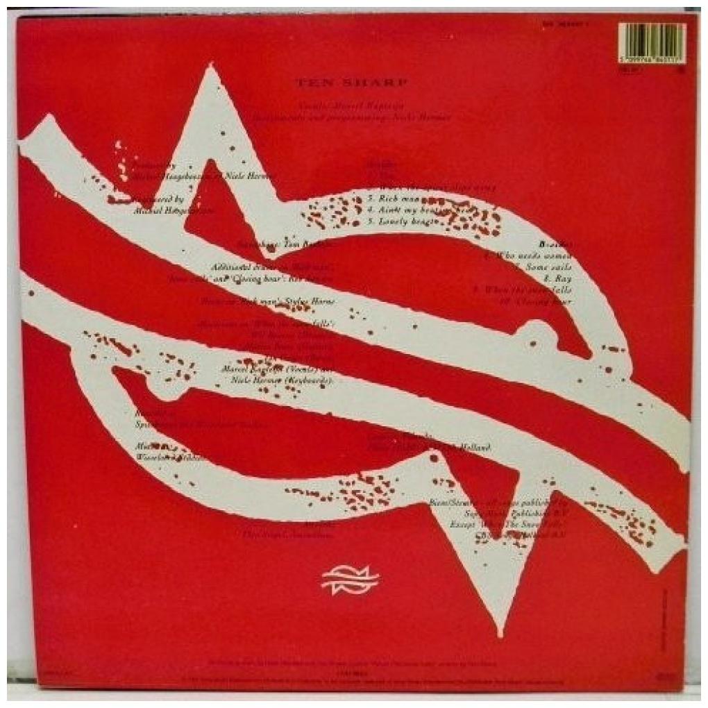 TEN SHARP - UNDER THE WATER - LINE | VINILO USADO