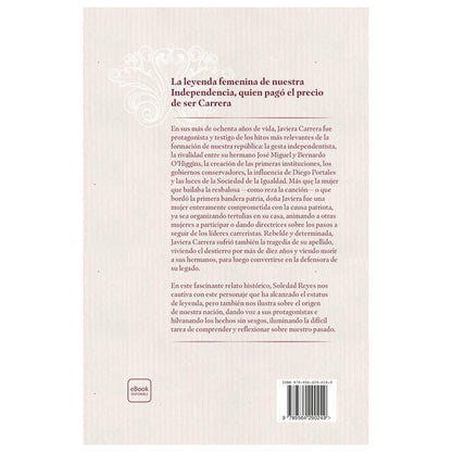 DOÑA JAVIERA Y LA FORMACIÓN DEL CHILE REPUBLICANO (TAPA RÚSTICA) - SOLEDAD REYES | LIBRO