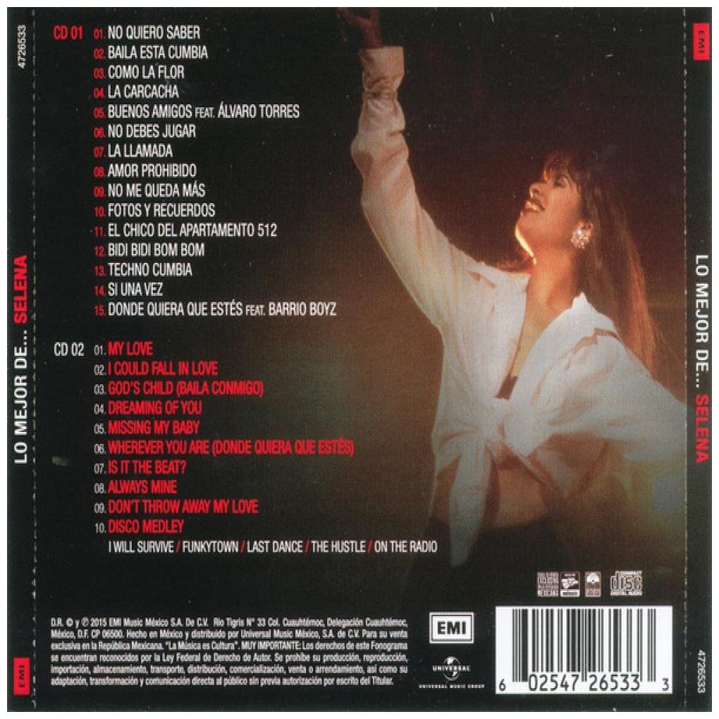 SELENA - LO MEJOR (2CD) | CD
