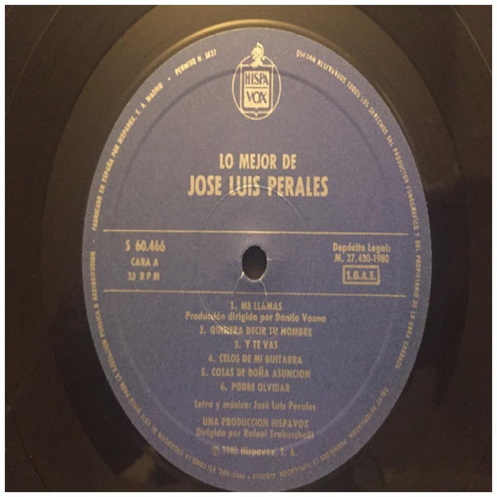 JOSE LUIS PERALES - LO MEJOR DE | VINILO USADO