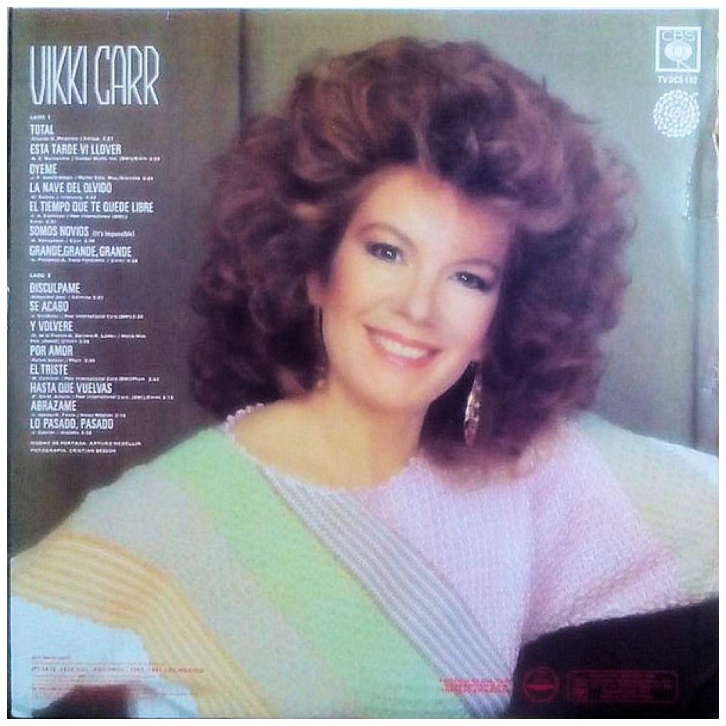 VIKKI CARR - 15 AUTENTICOS EXITOS | VINILO USADO