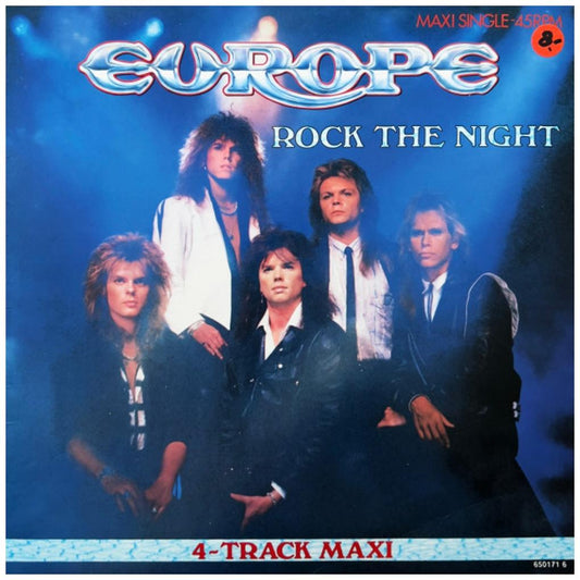 EUROPE - ROCK THE NIGHT | 12'' MAXI SINGLE USADO