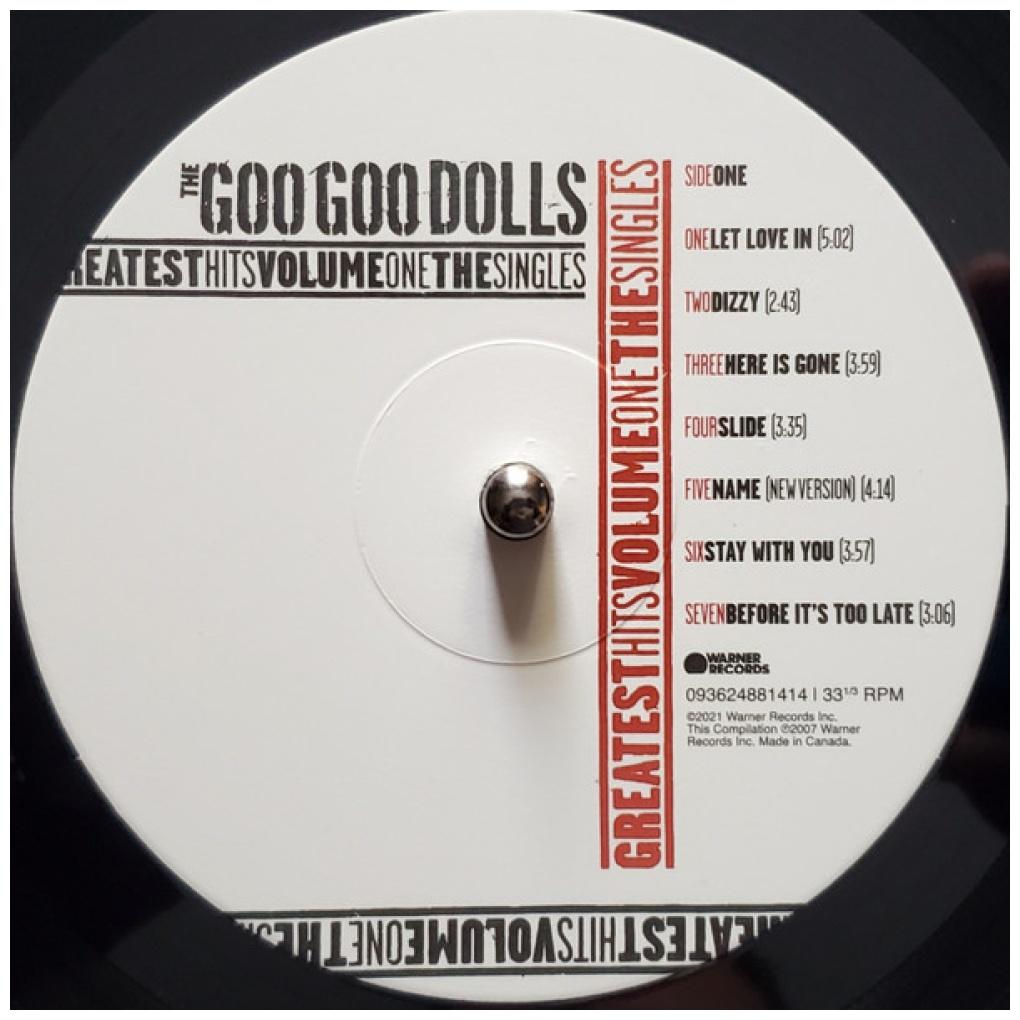 GOO GOO DOLLS - GREATEST HITS VOLUME ONE: THE SINGLES | VINILO