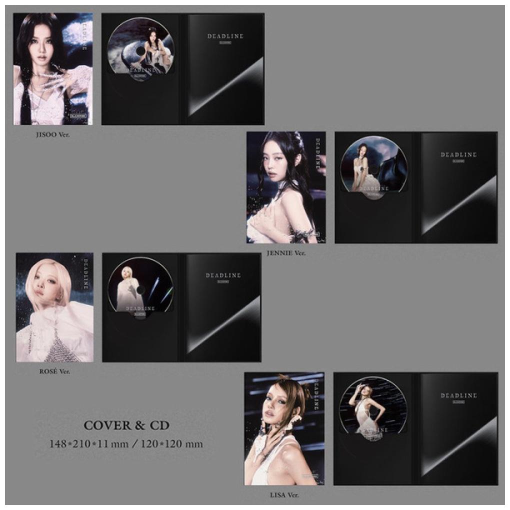 BLACK PINK - DEADLINE-BLACKPINK THE 3RD MINI ALBUM (SILVER VER.-JISOO) | CD