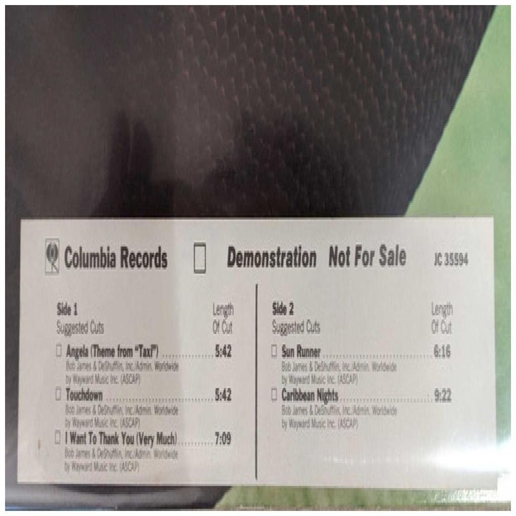 BOB JAMES - TOUCHDOWN | VINILO USADO