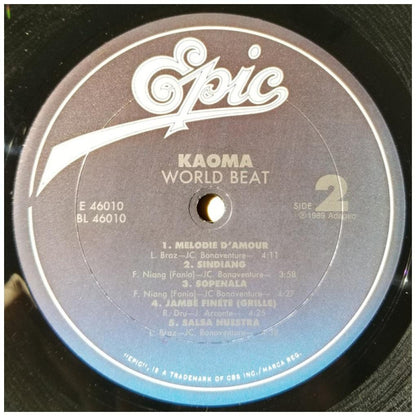 KAOMA - WORLDBEAT (VDE-NUEVO/SELLADO) (PROMO COPY) | VINILO USADO