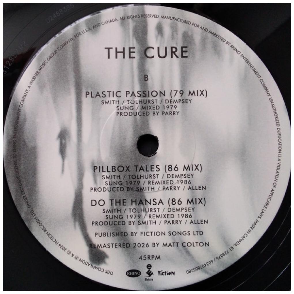 CURE - BOYS DON'T CRY (86 MIX) (NUEVO/SELLADO) | 12'' MAXI SINGLE