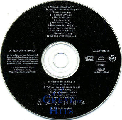 SANDRA - 18 GREATEST HITS | CD