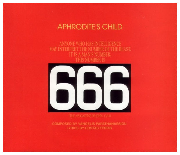 APHRODITE S CHILD - 666: THE APOCALYPSE OF (2CD) | CD