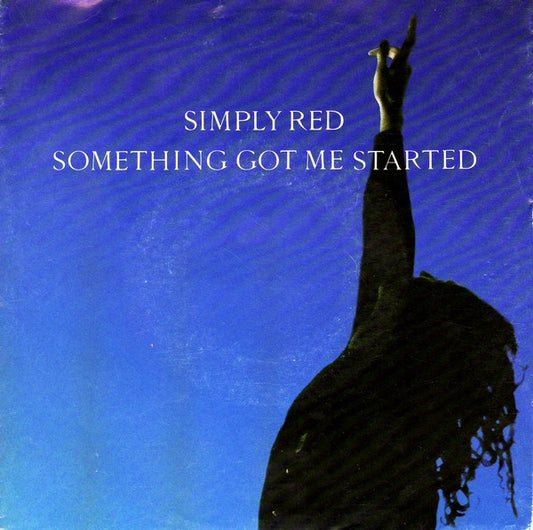 SIMPLY RED - SOMETHING GOT ME STARTED/A NEW FLAME (PROMO COPY) | 7" SINGLE USADO