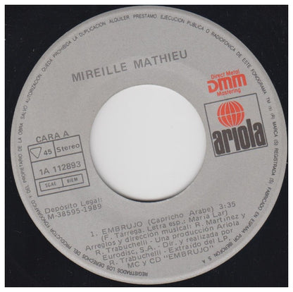 MIREILLE MATHIEU - EMBRUJO | 7" SINGLE USADO